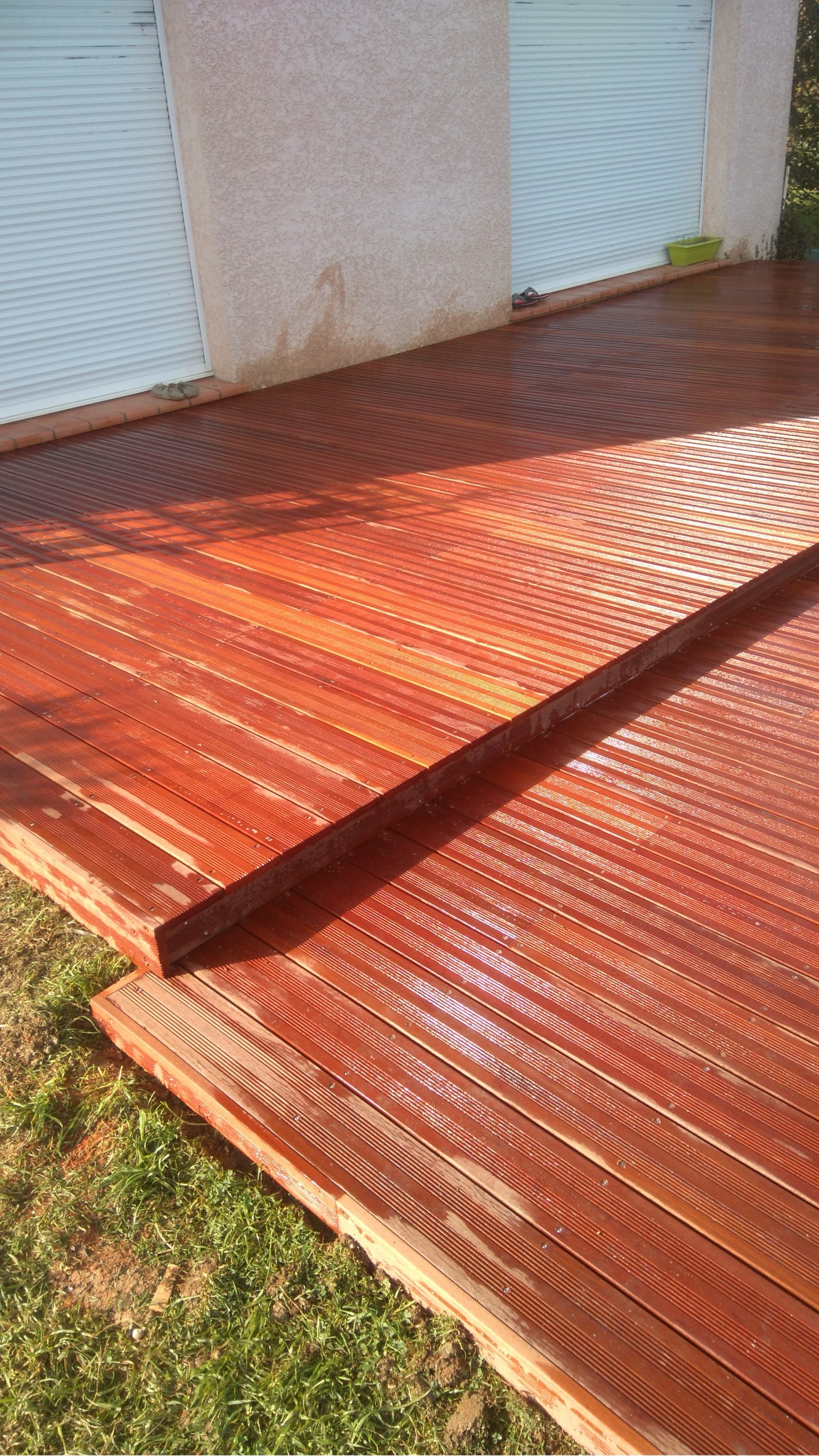 Accès terrasse bois